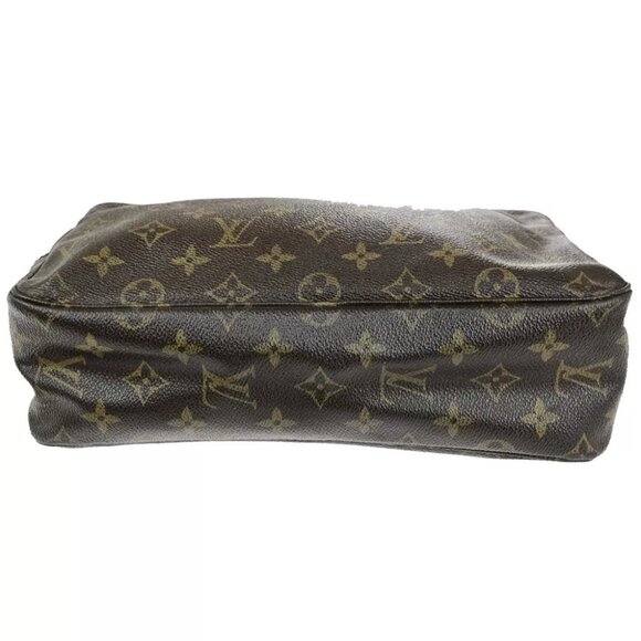 LOUIS VUITTON Trousse Toilette 28 Clutch Hand Bag Monogram Brown - Picture 5 of 16